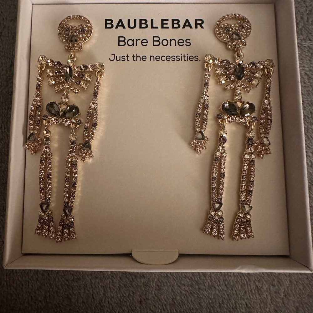 BAUBLEBAR SKELETON DANGLE EARRINGS